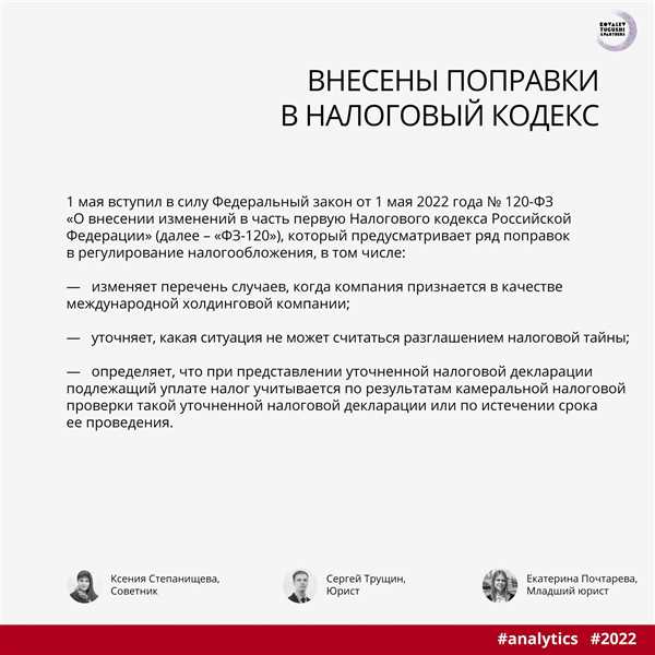 Изменения